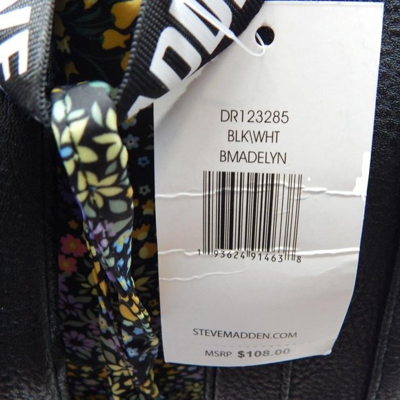 Steve Madden 5 Pocket Women's Backpack With Free S - Picture 9 of 14